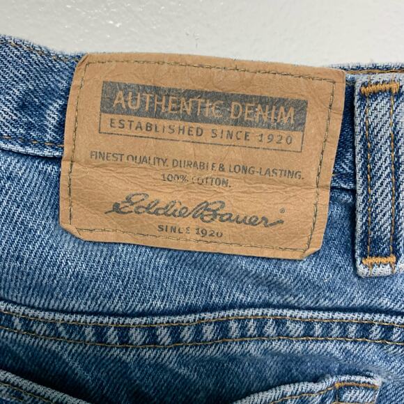 Eddie Bauer Vintage Y2K Women’s Medium Wash High Waisted Jeans Size 12P - Picture 5 of 7
